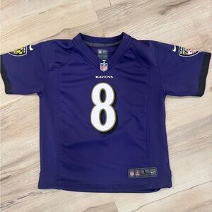 NFL Ravens Lamar Jackson Kids Jersey